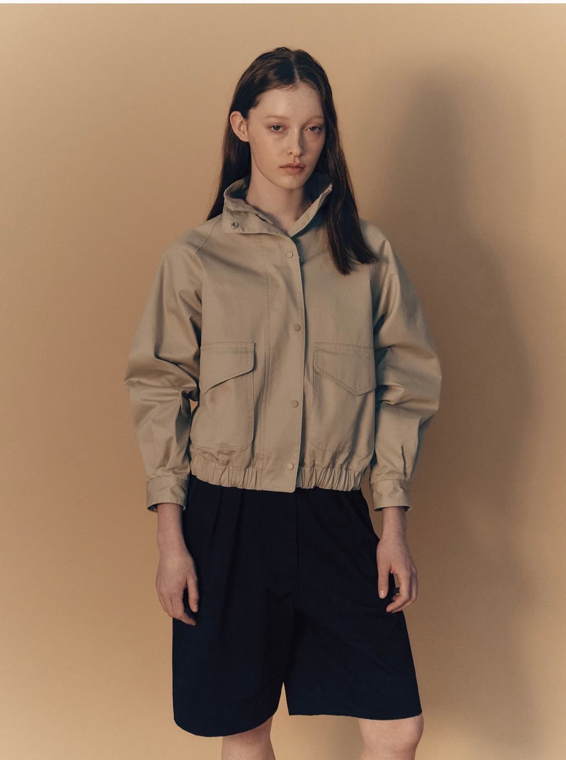 낫띵리튼 코튼 블루종 봄버 자켓 상품이미지1