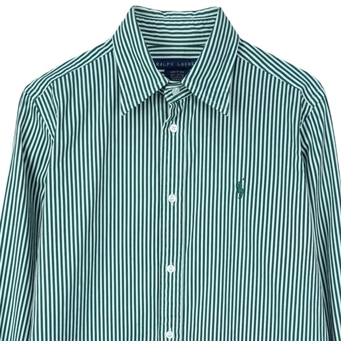 [폴로 랄프로렌] 포니 로고 자수 슬림핏 스트라이프 셔츠 M17357 상품이미지4