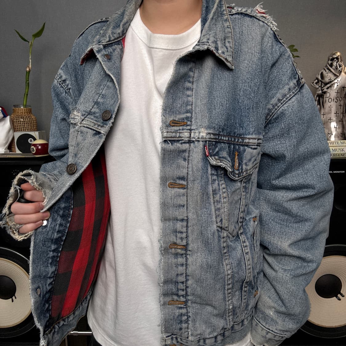 리바이스 80s 70417 블랭킷 트러커 데님자켓 상품이미지2