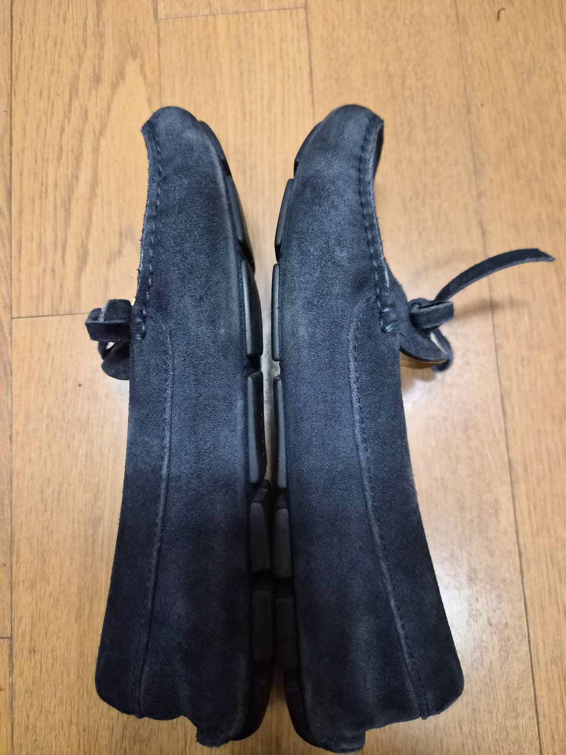 (정품) 프라다 리본 로고 로퍼 35.5 (여성 명품 구두 신발 스니커즈 상품이미지5