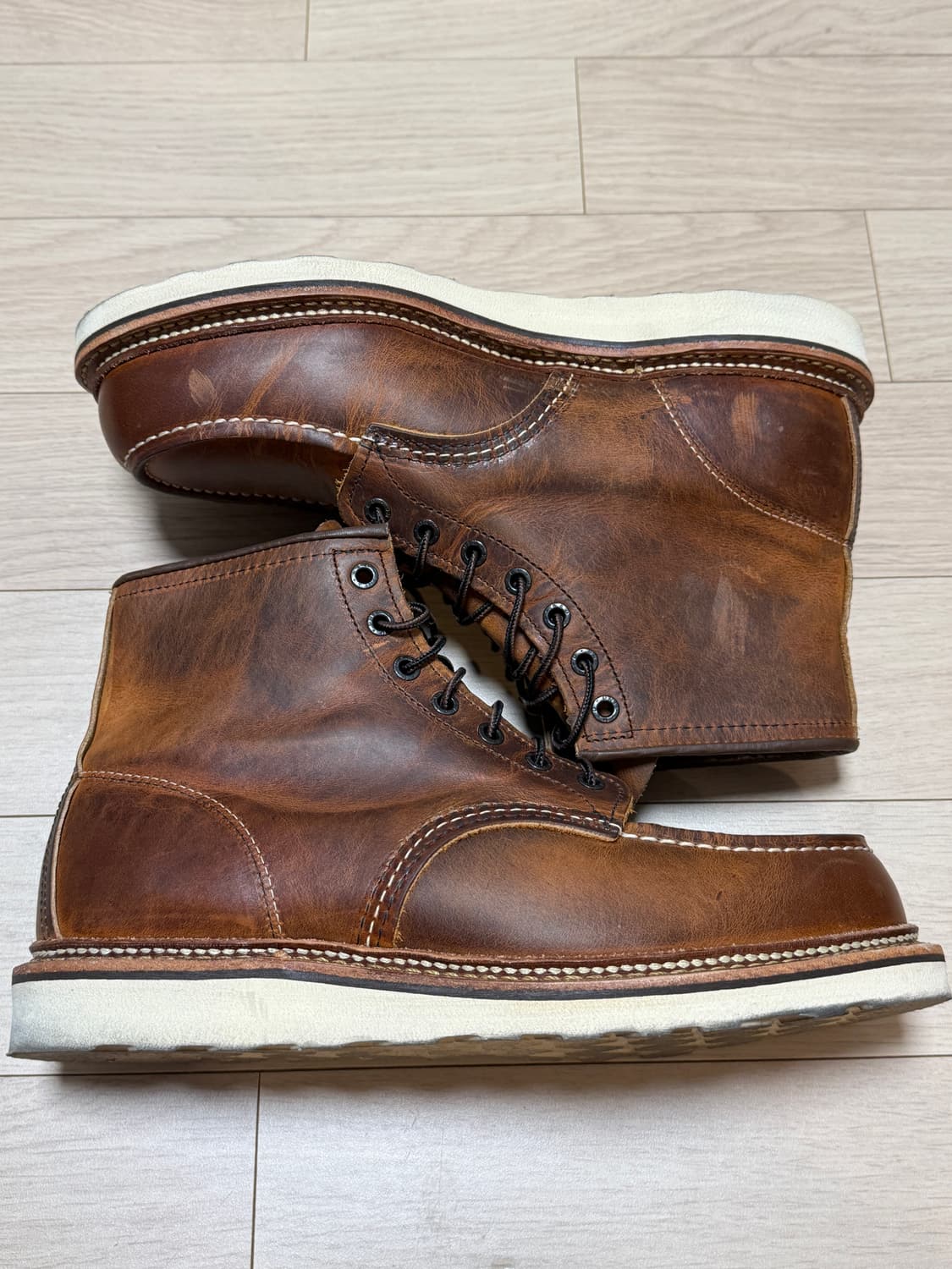 레드윙 목토 1907 카퍼 러프앤터프 상품이미지6