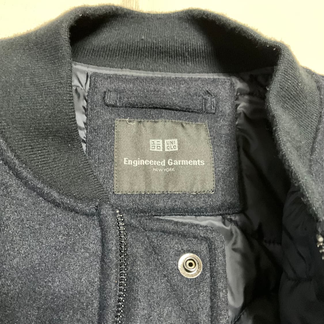 유니클로 엔지니어드가먼츠 퍼프테크 블루종 L 상품이미지4