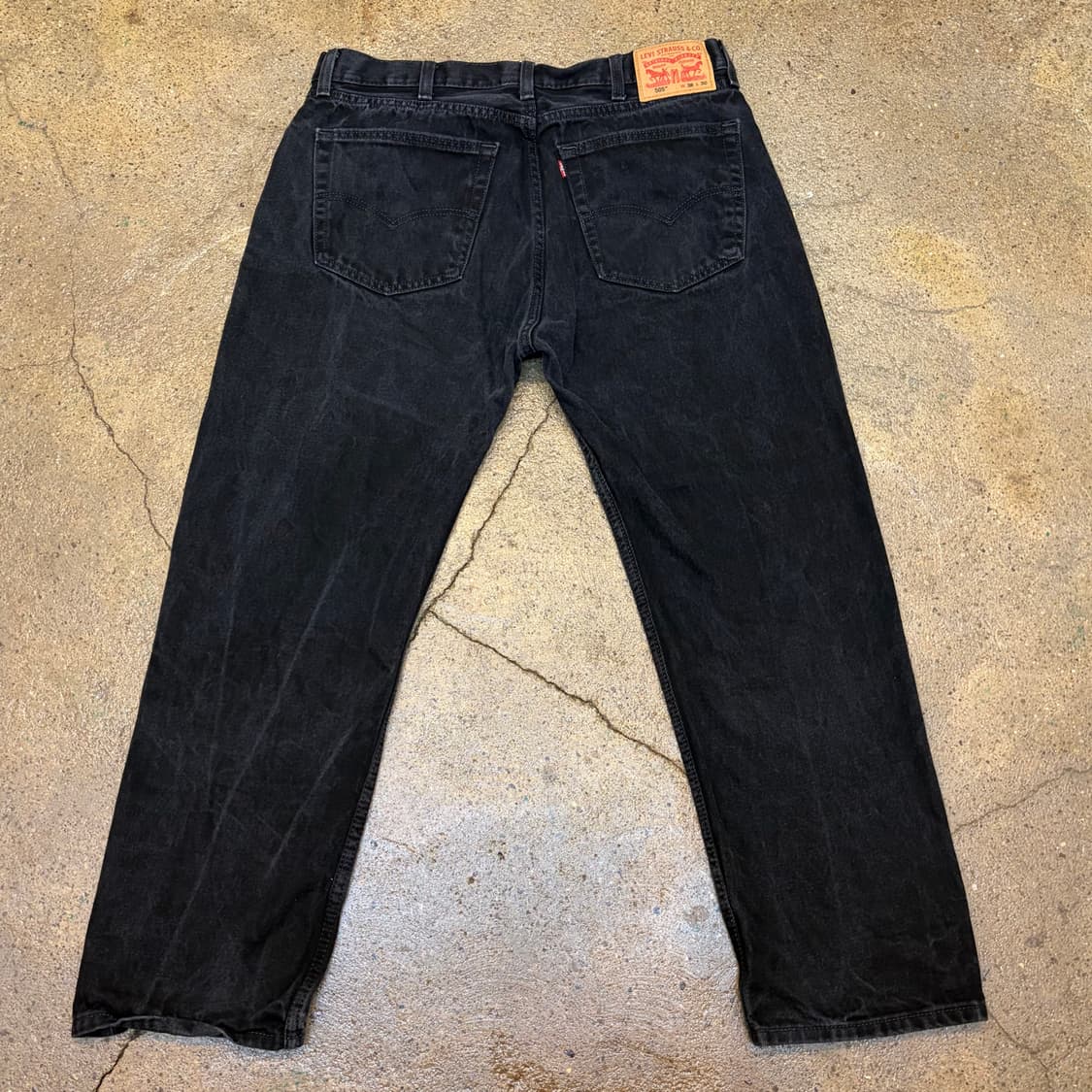 00s 미국 빈티지 리바이스 505 블랙진 청바지 상품이미지4