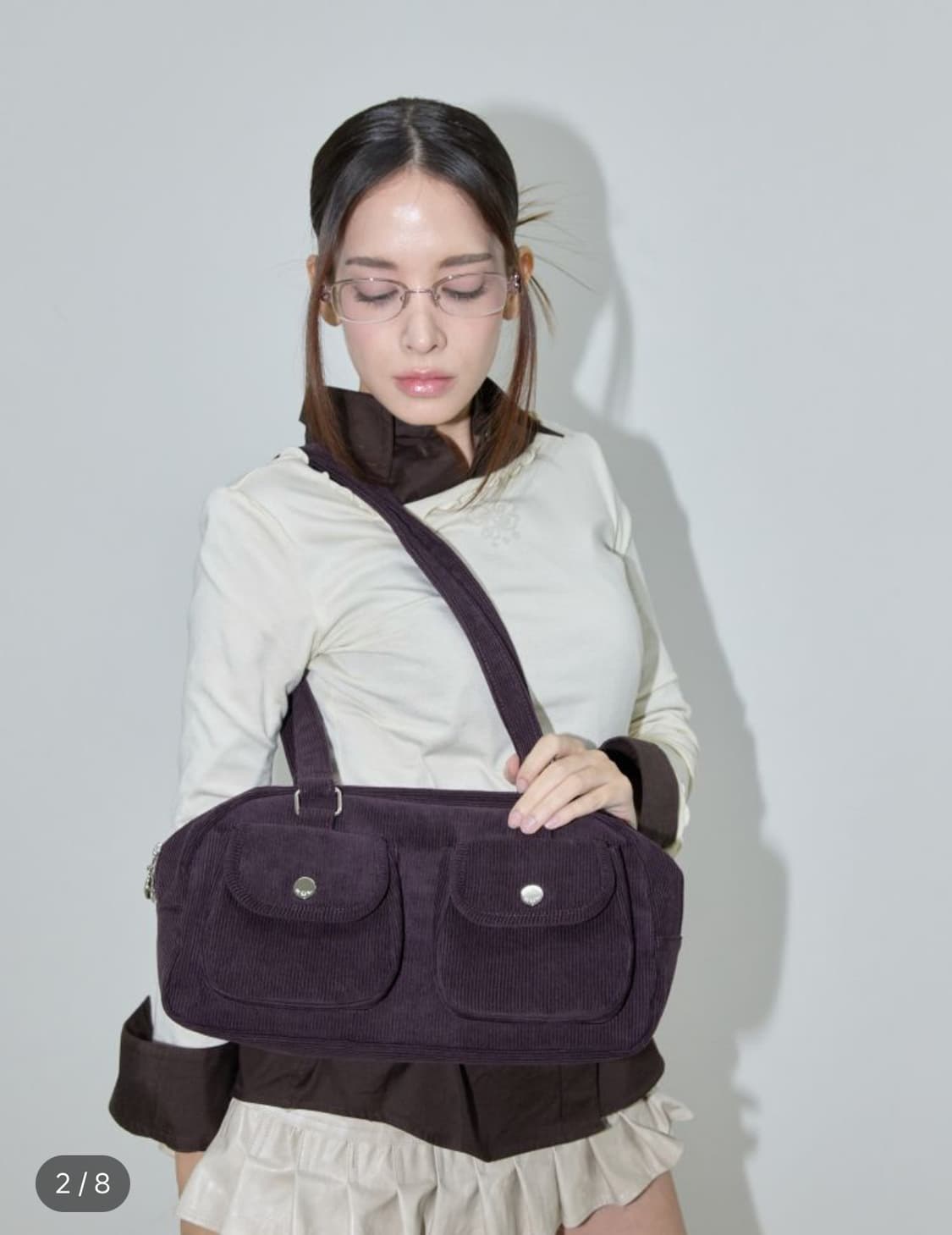 큘 포켓 백 딥 바이올렛 kul pocket bag deep violet 상품이미지3