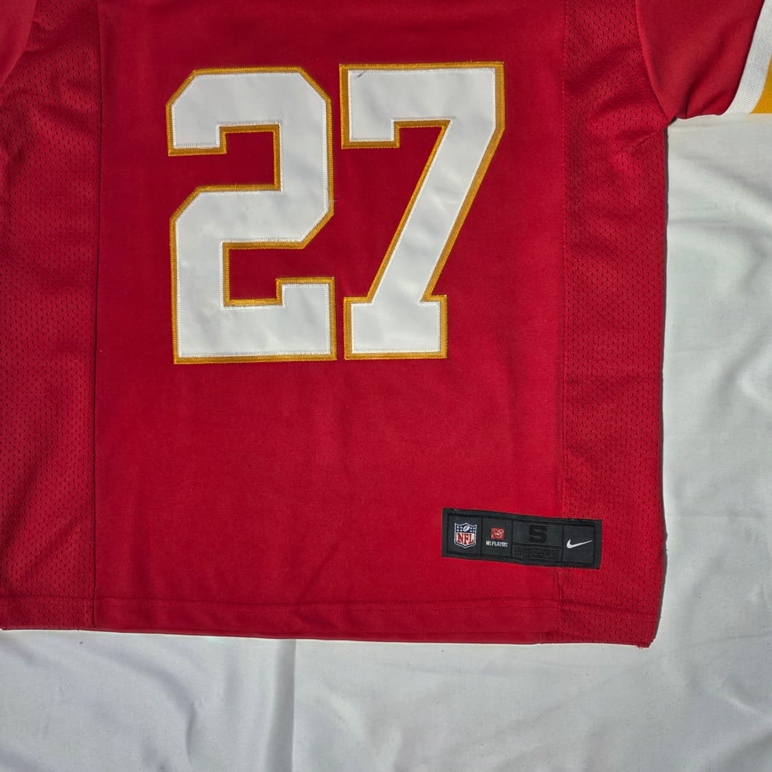 [S]나이키XNFL 캔자스 시티 치프스 카림 헌트 홈 경기 져지 상품이미지4