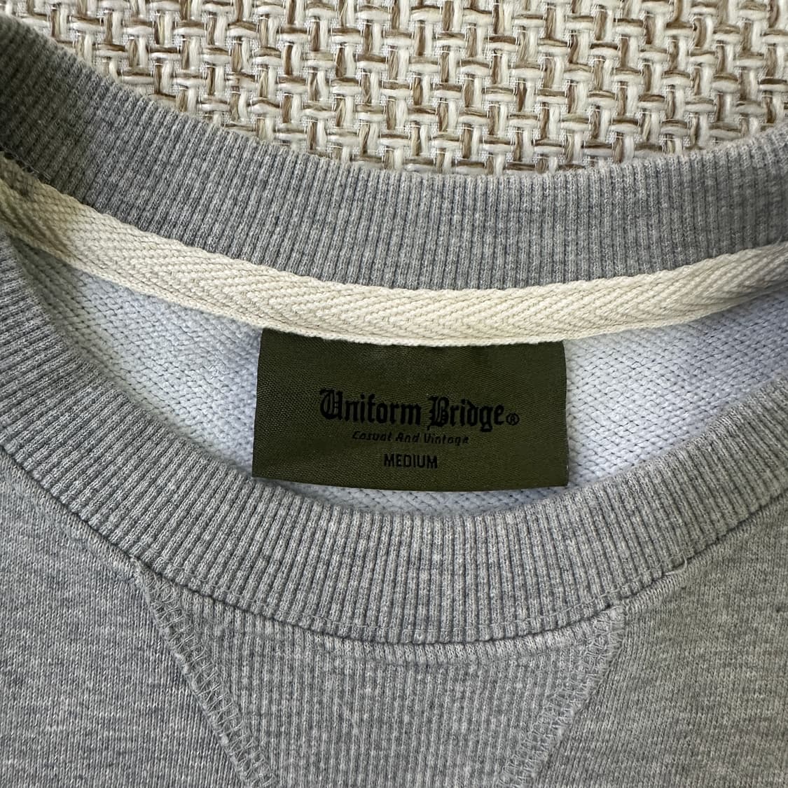M 유니폼브릿지 그레이 스웻셔츠 0326D 상품이미지2