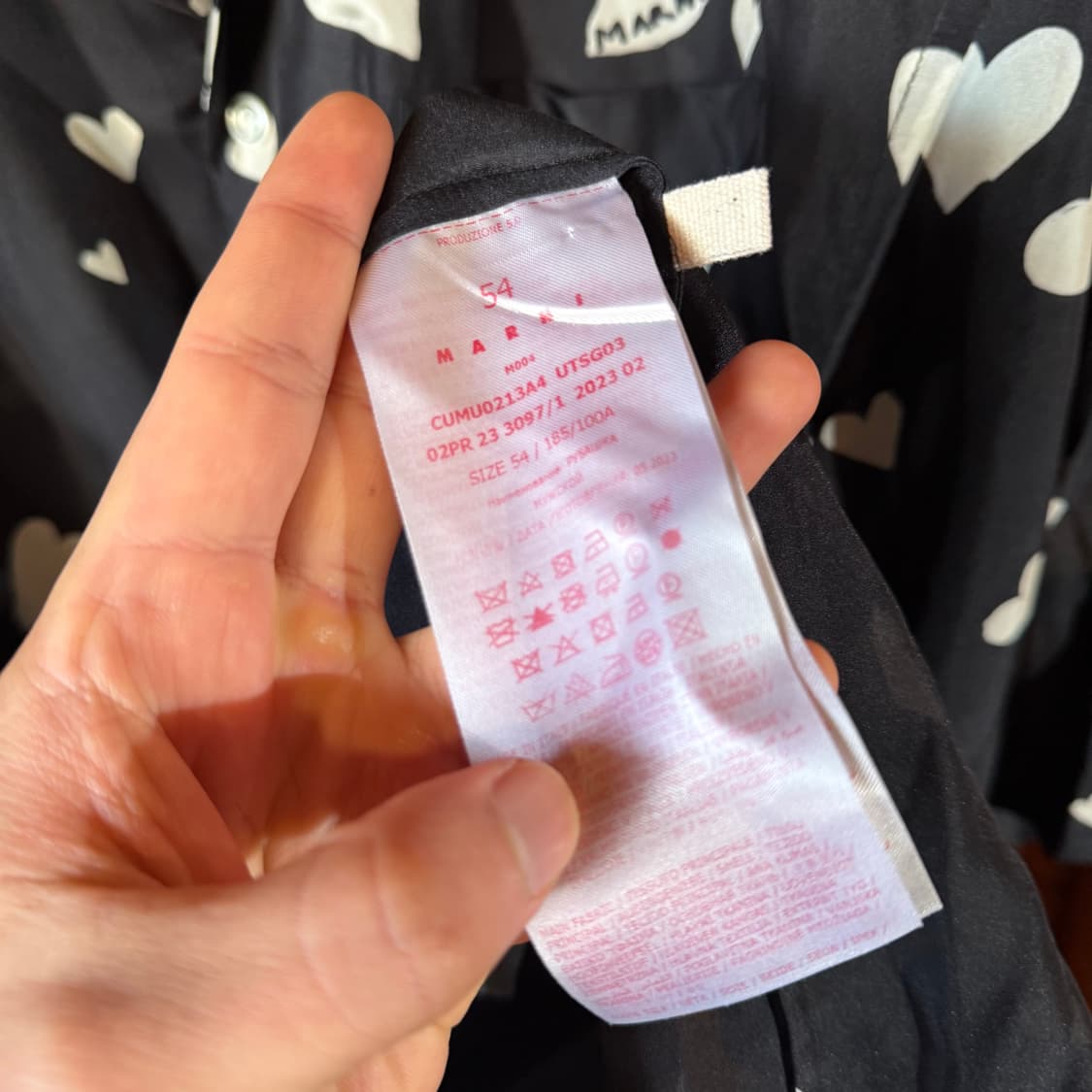 마르니(Marni) 23 S/S 하보타이 실크 하와이안 셔츠 상품이미지7