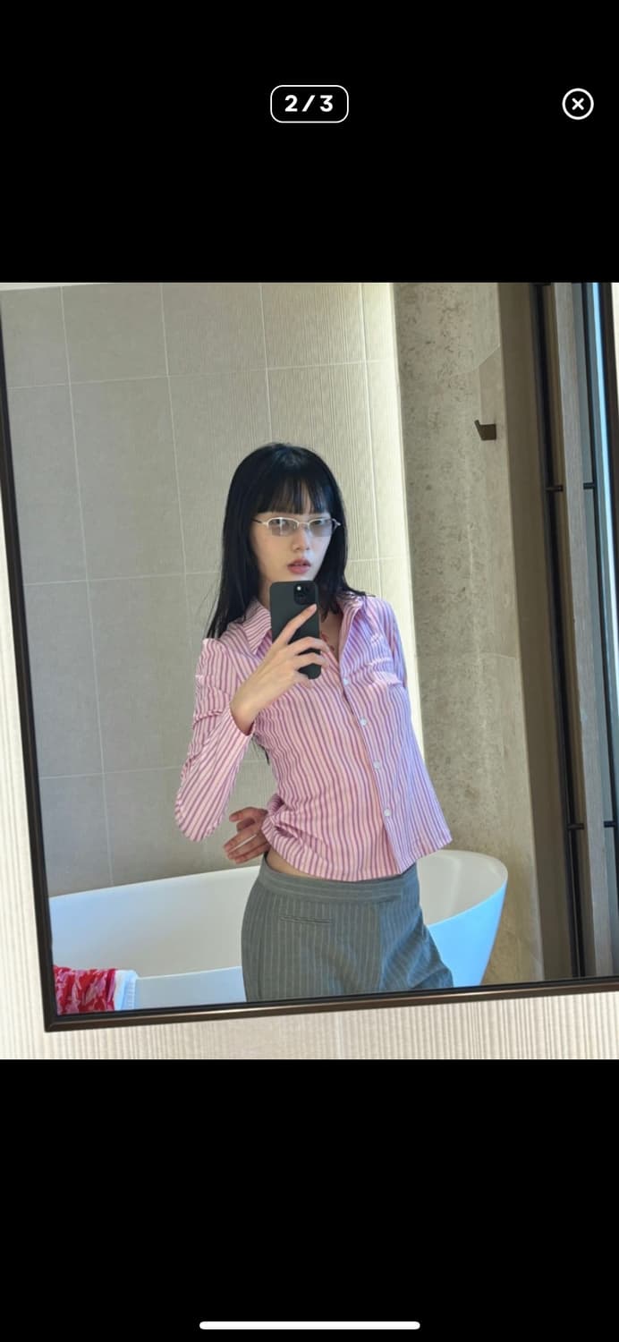 누아누 yefeh shirt pink 상품이미지4