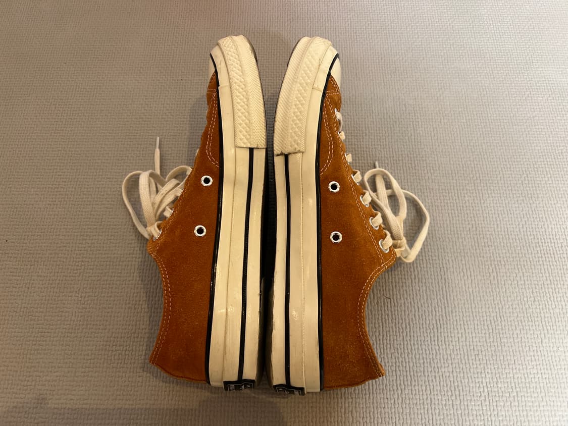 무료배송 - 컨버스 척테일러 1970s 스웨이드 로우(오렌지비터스)270 상품이미지10