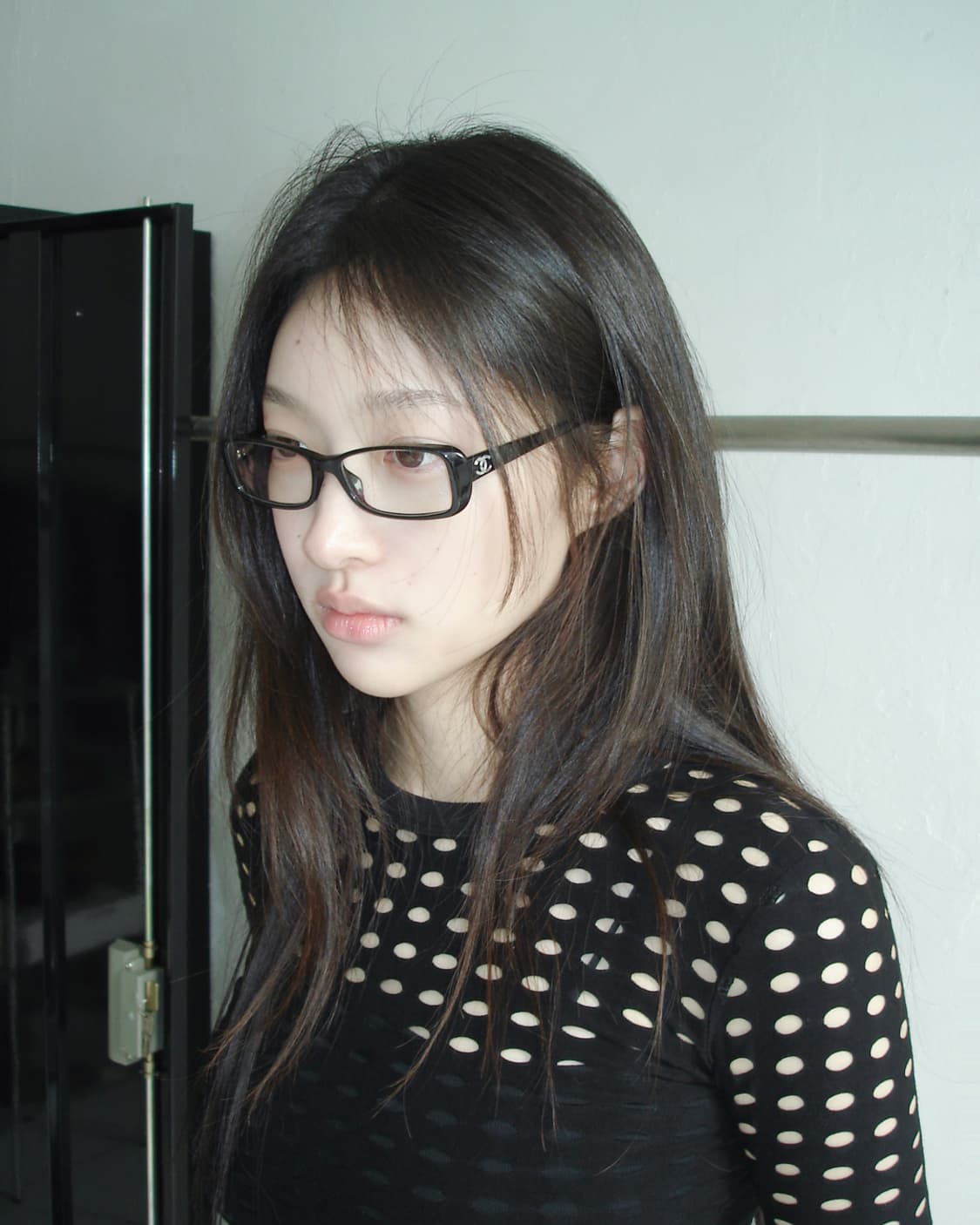 CHANEL CC logo square eyeglasses 상품이미지2