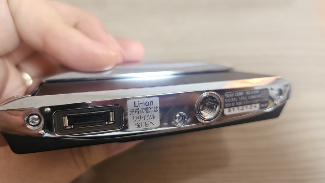 소니 사이버샷 dsc-t5 빈티지디카 상품이미지5