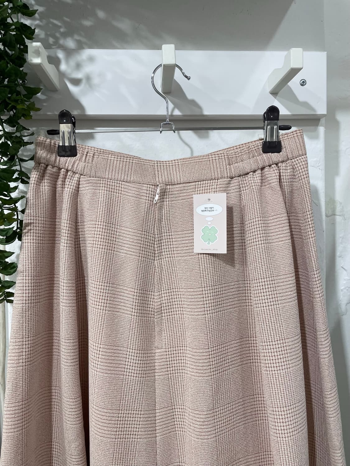 sawako check skirt 상품이미지8