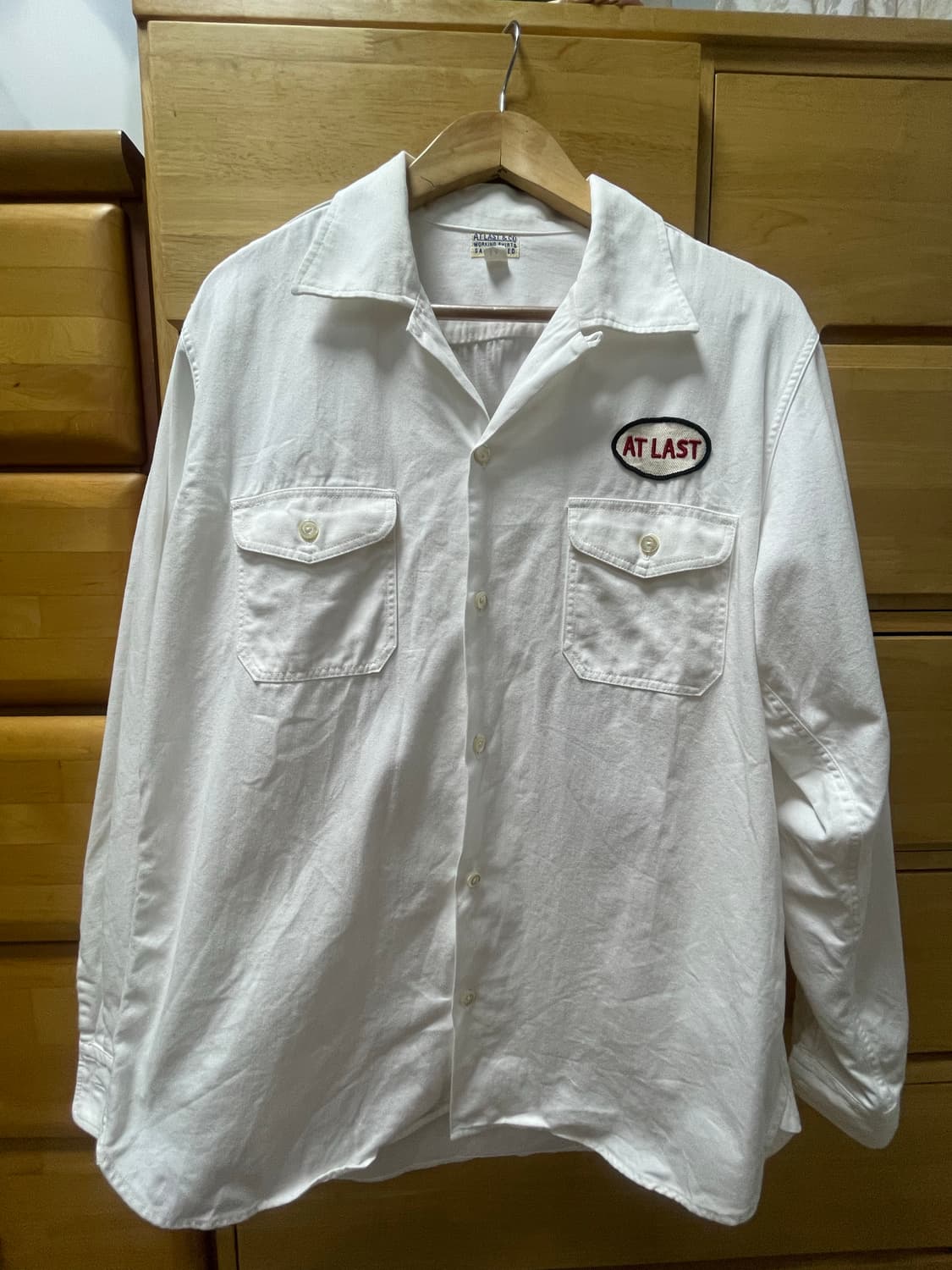 타임원클로딩 엣라코 로고 패치워크 셔츠 16사이즈 상품이미지1