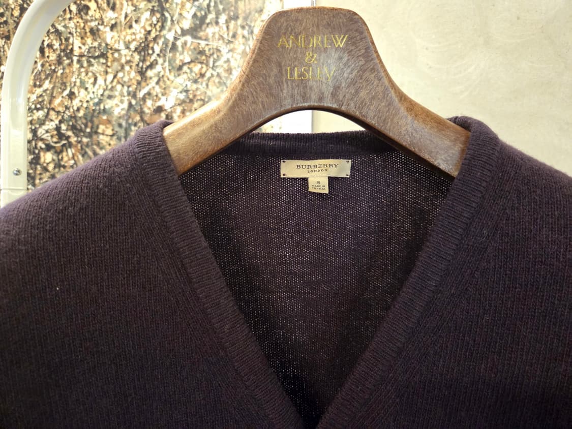 버버리 램스울 가디건 상품이미지7