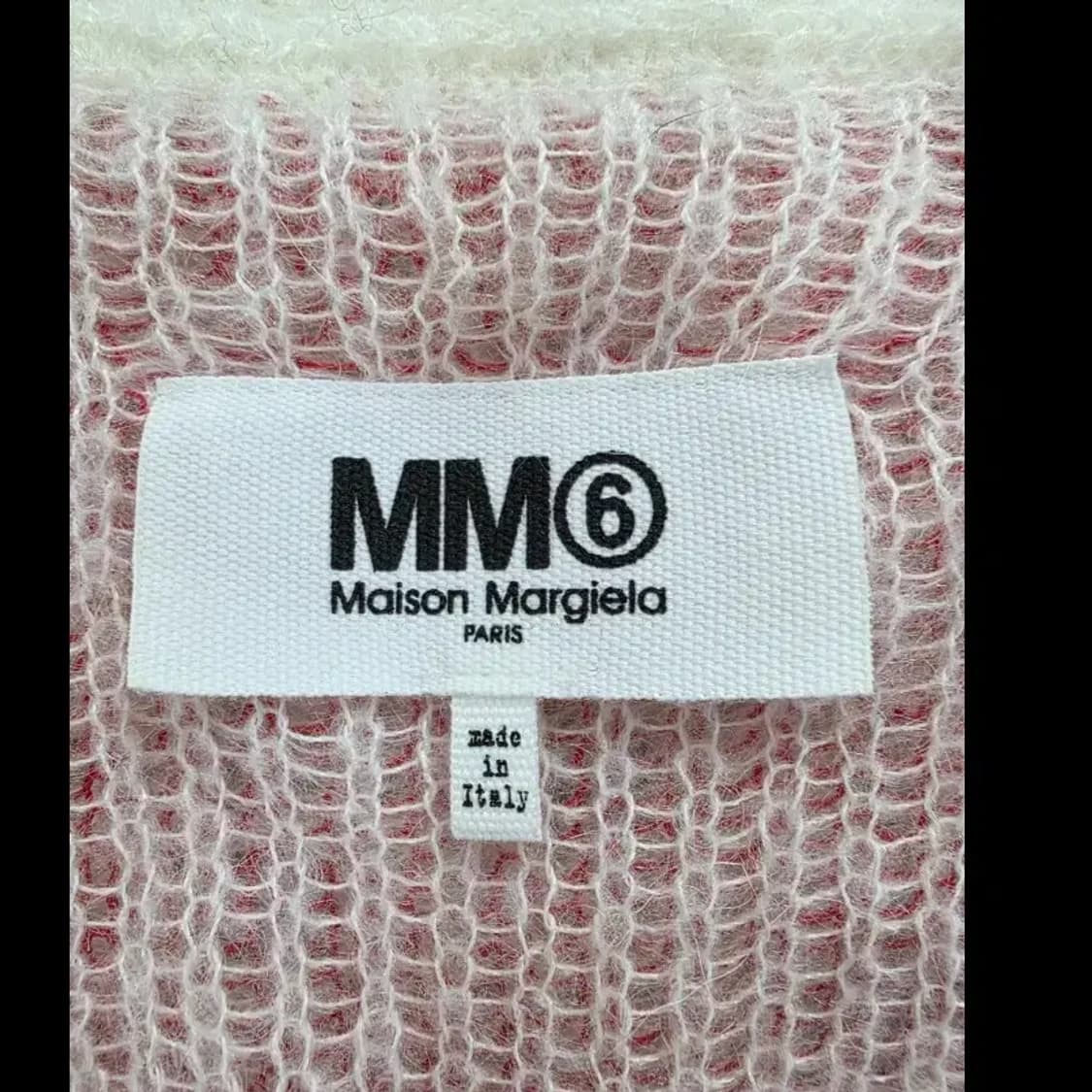 MM6 메종마르지엘라 핑크 가디건 55 상품이미지2