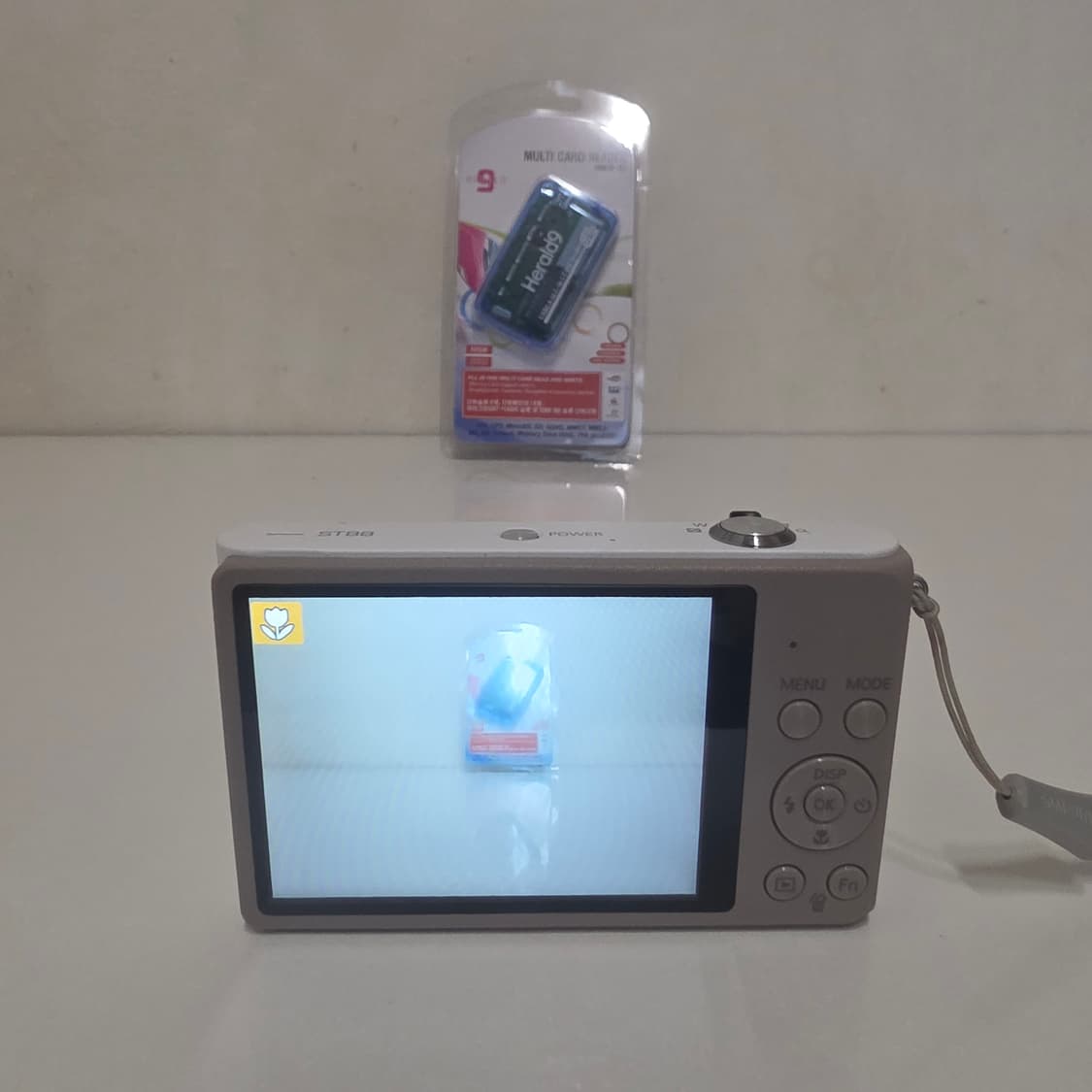 삼성 디지털 카메라 ST88 희귀한 화이트 디카 상품이미지4