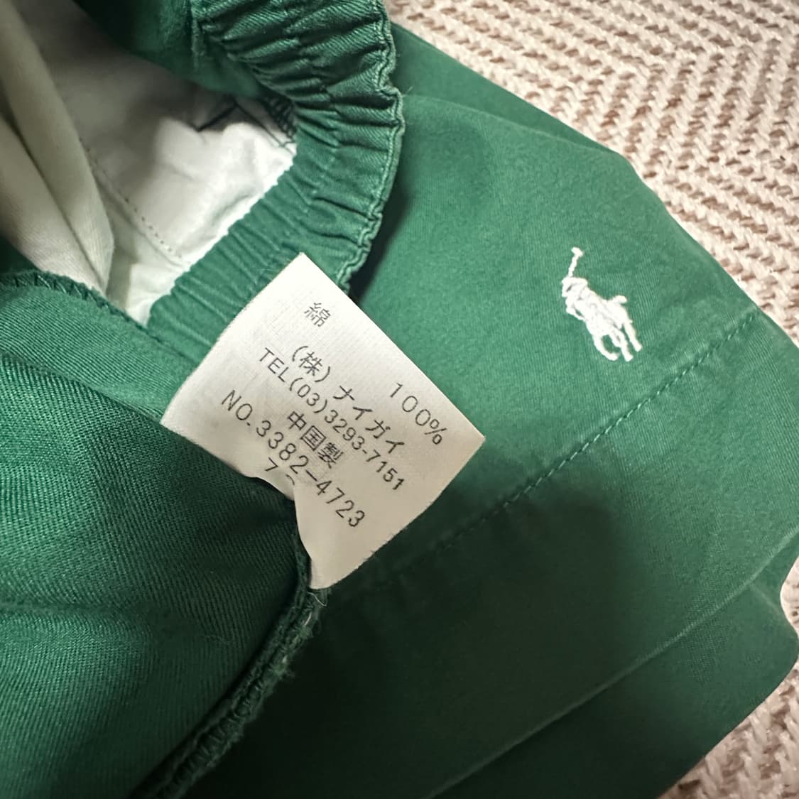 POLO RALPH LAUREN shorts green 상품이미지3
