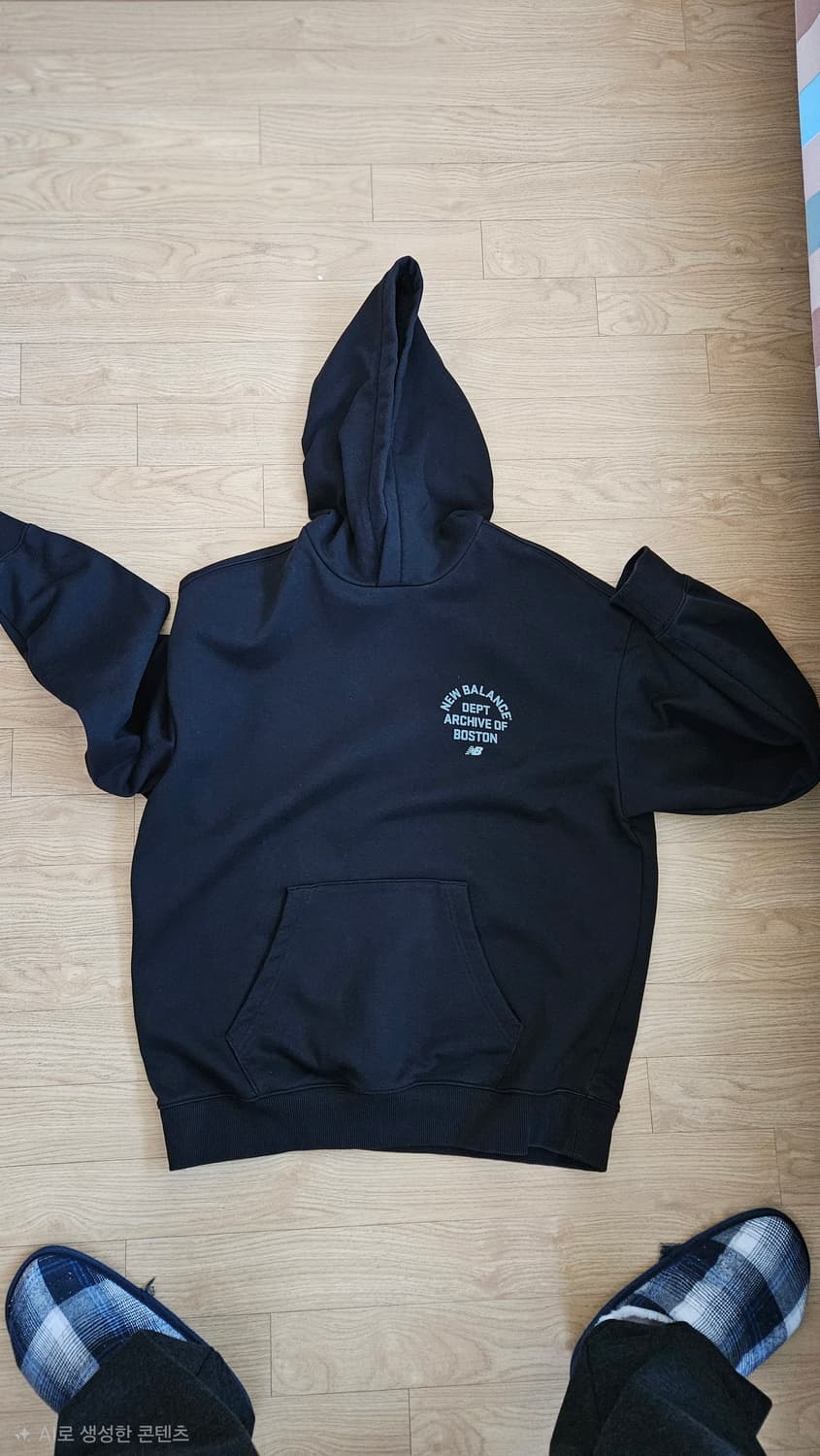 뉴발란스 uni 보스턴 아카이브 후드티 M 상품이미지2