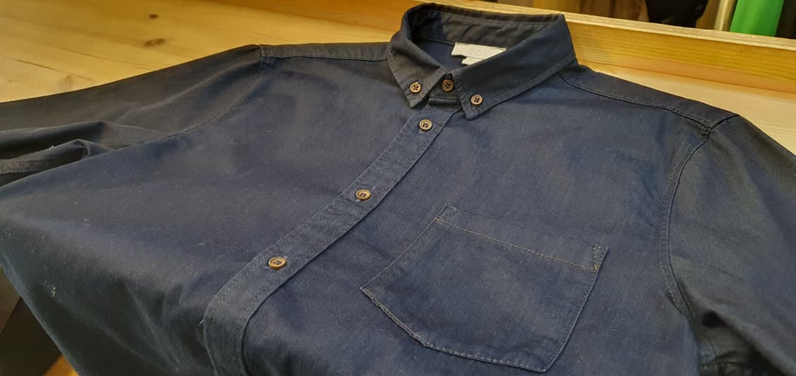 (새상품)95.COS 데님 셔츠 상품이미지3