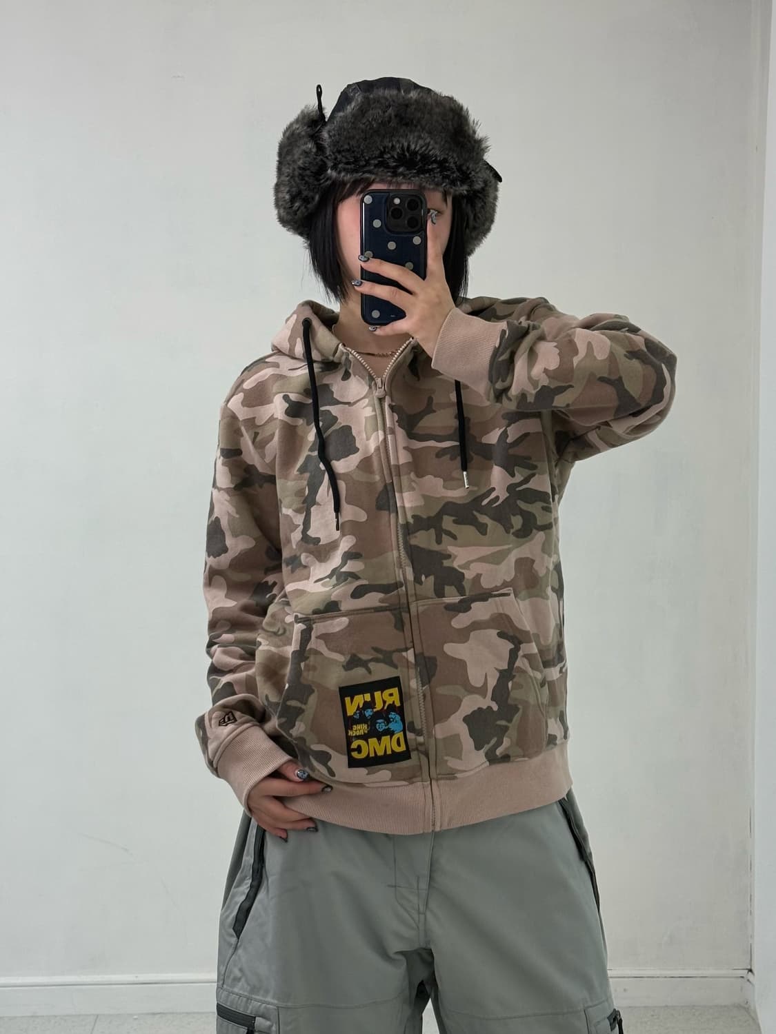 뉴에라 카모 후드집업 상품이미지3