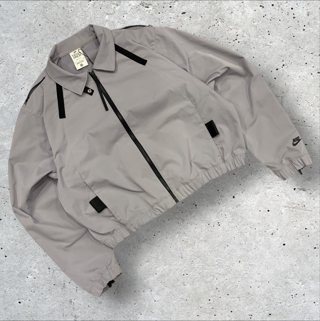 [S] 나이키 우먼 테크팩 크롭 자켓 라벤더 C276 상품이미지1