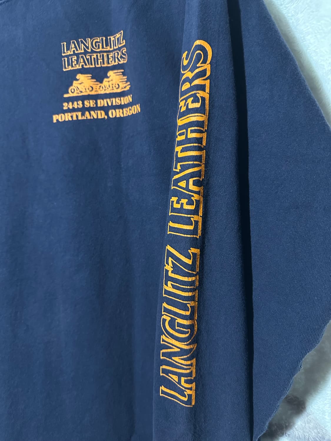 [랭글리츠레더] •Langlitz Leathers Graphic Tee 상품이미지3