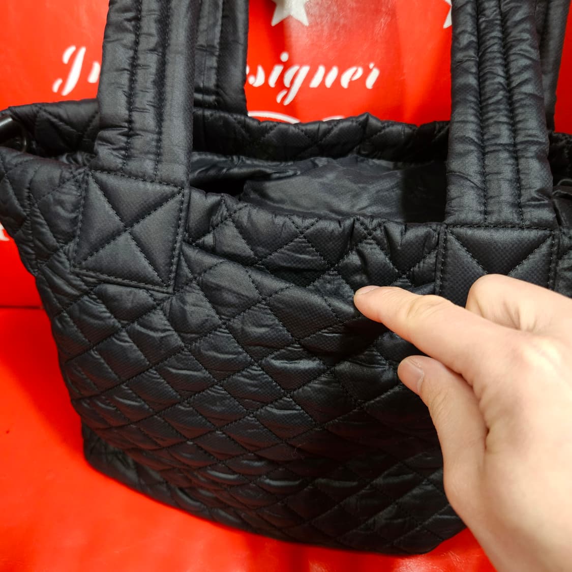 엠지벨리슨(MZ Wallace) in 뉴욕 퀄팅 미디엄 토트백 상품이미지5