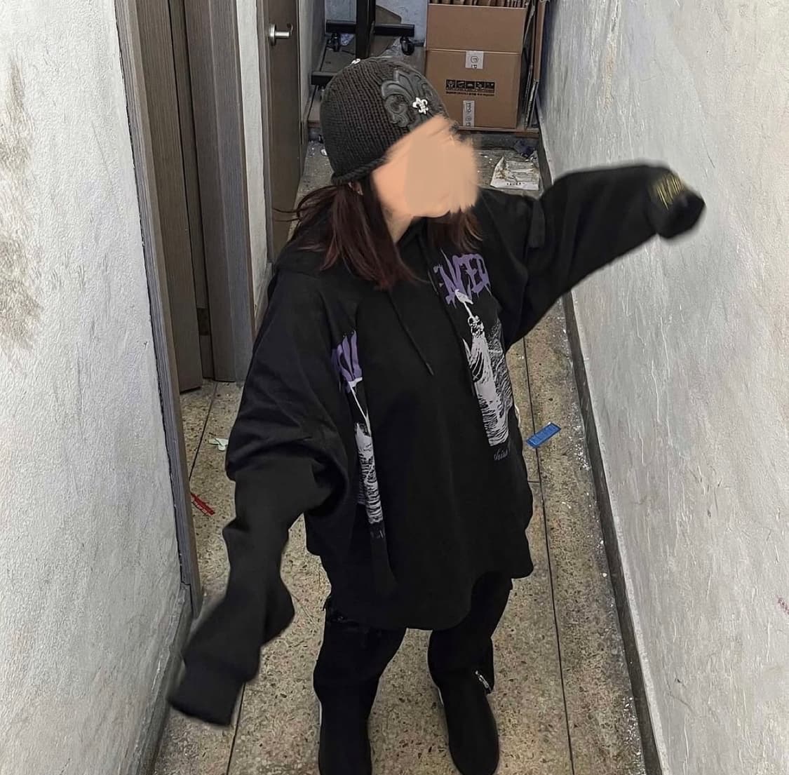 라프시몬스 사신 후드 상품이미지2