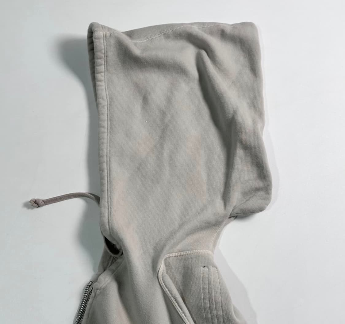 릭오웬스 크롭 후드집업 XS 상품이미지2