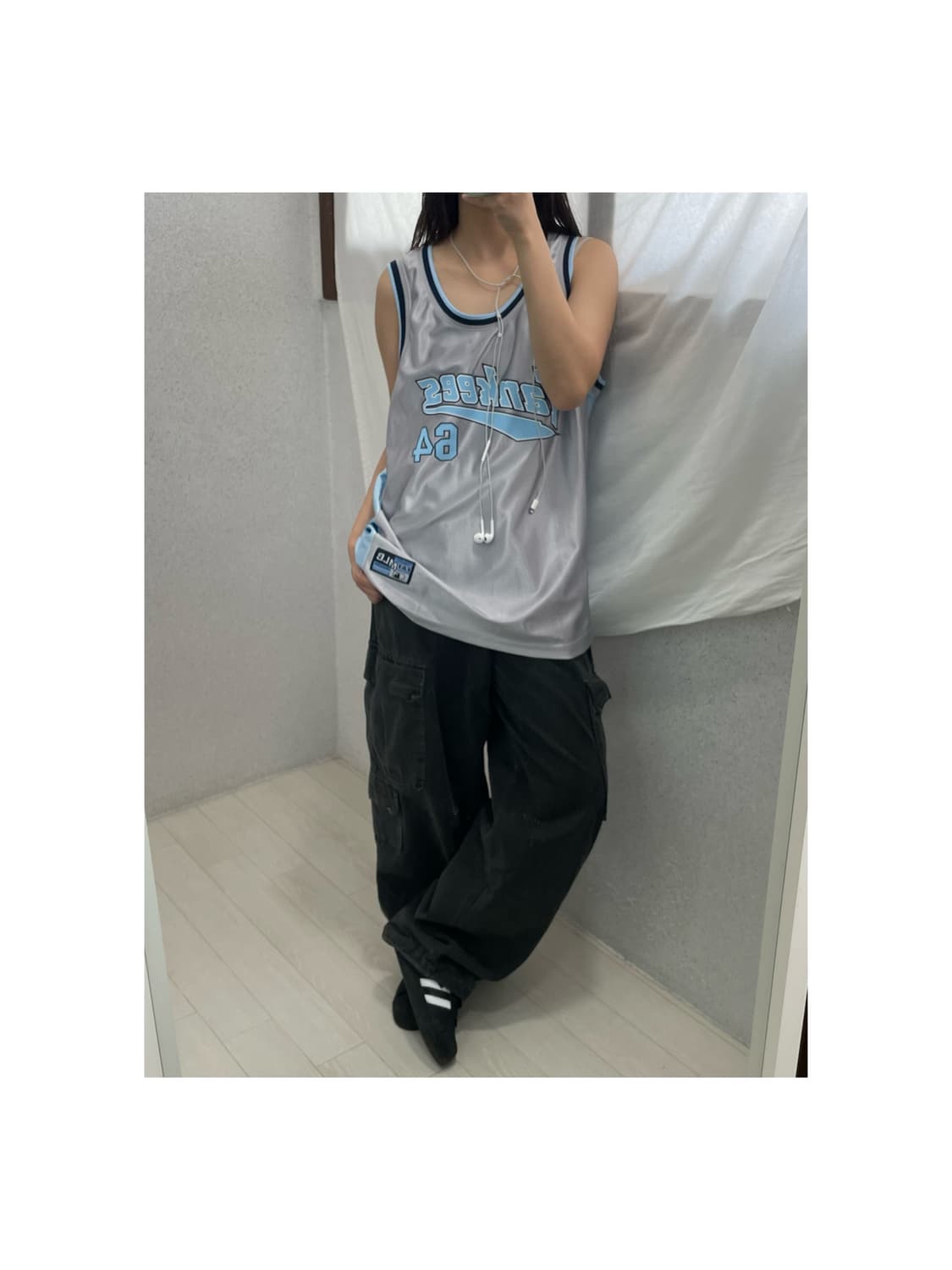 Mlb sporty sleeveless (블록코어) 상품이미지3