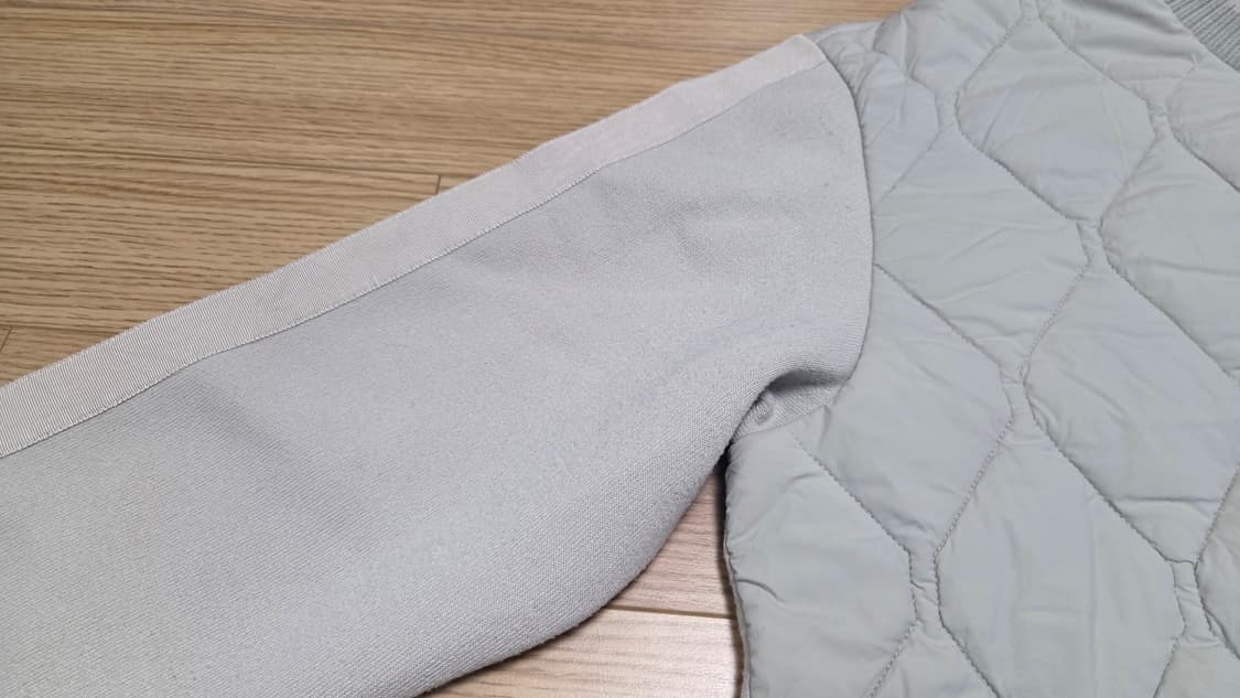 시스템 옴므 퀼팅 니트 맨투맨 상품이미지3