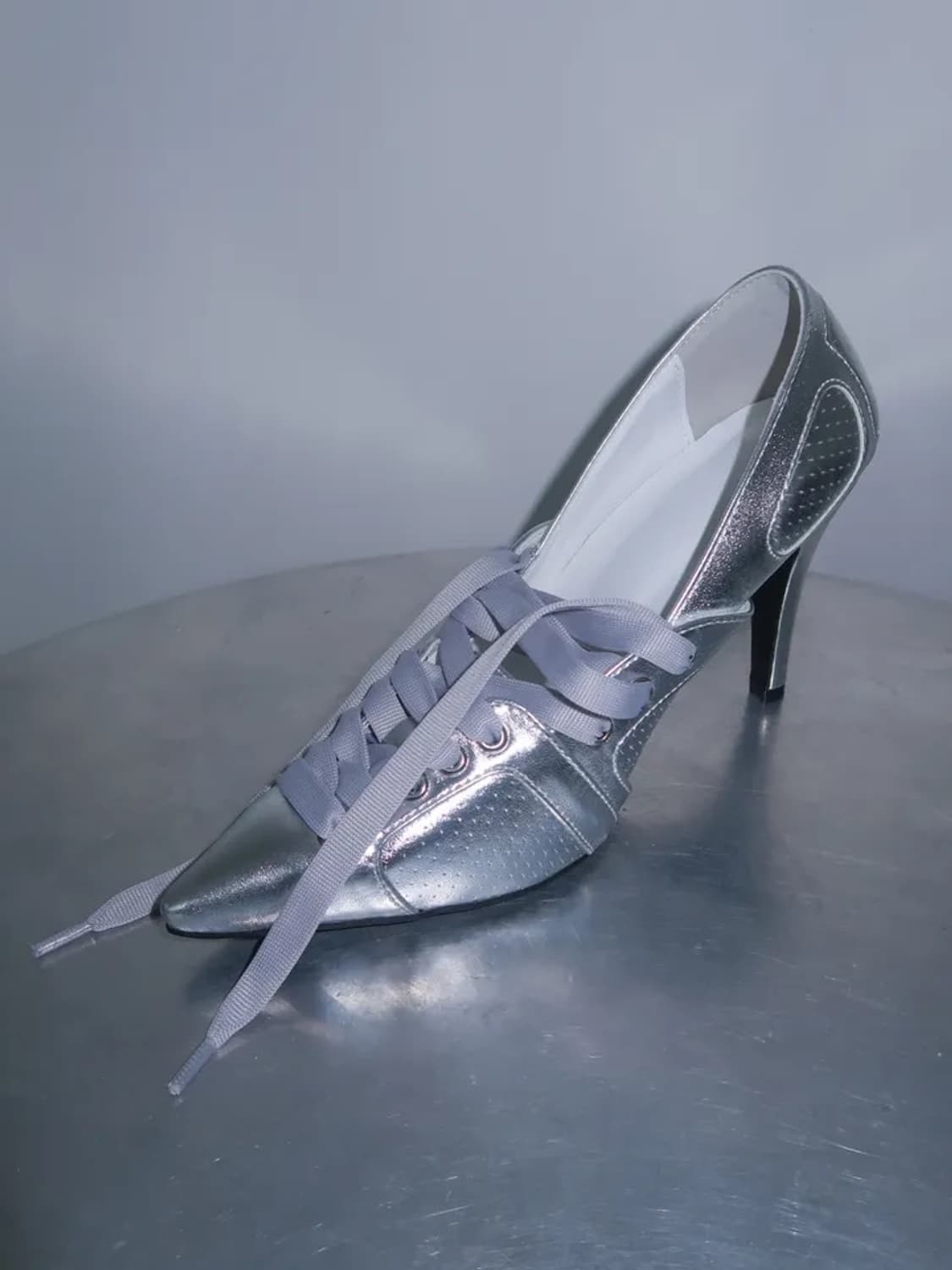 레이스업 스틸레토 힐 상품이미지3