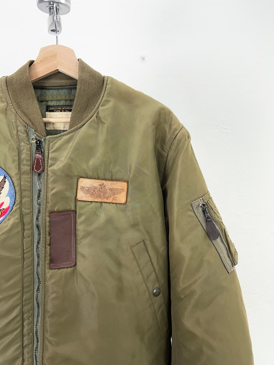 버즈릭슨 타입 B-15B 모디파이드 플라이트 점퍼 상품이미지3
