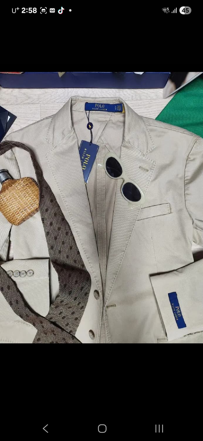 (새상품)POLO RALPH LAUREN 자켓 블레이저 치노 수트 정장 상품이미지2