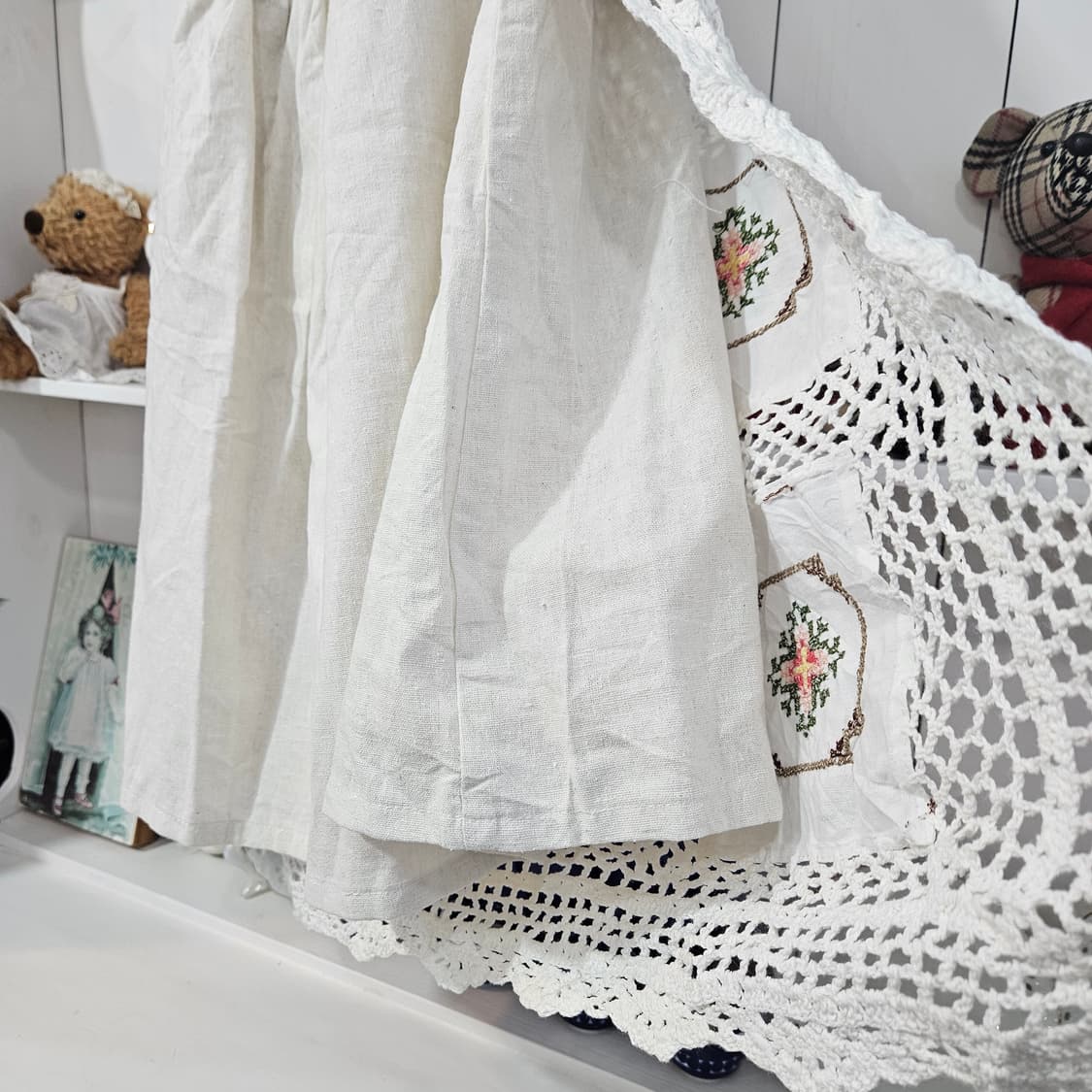 빈티지 아일렛 자수 크로쉐원피스 상품이미지9