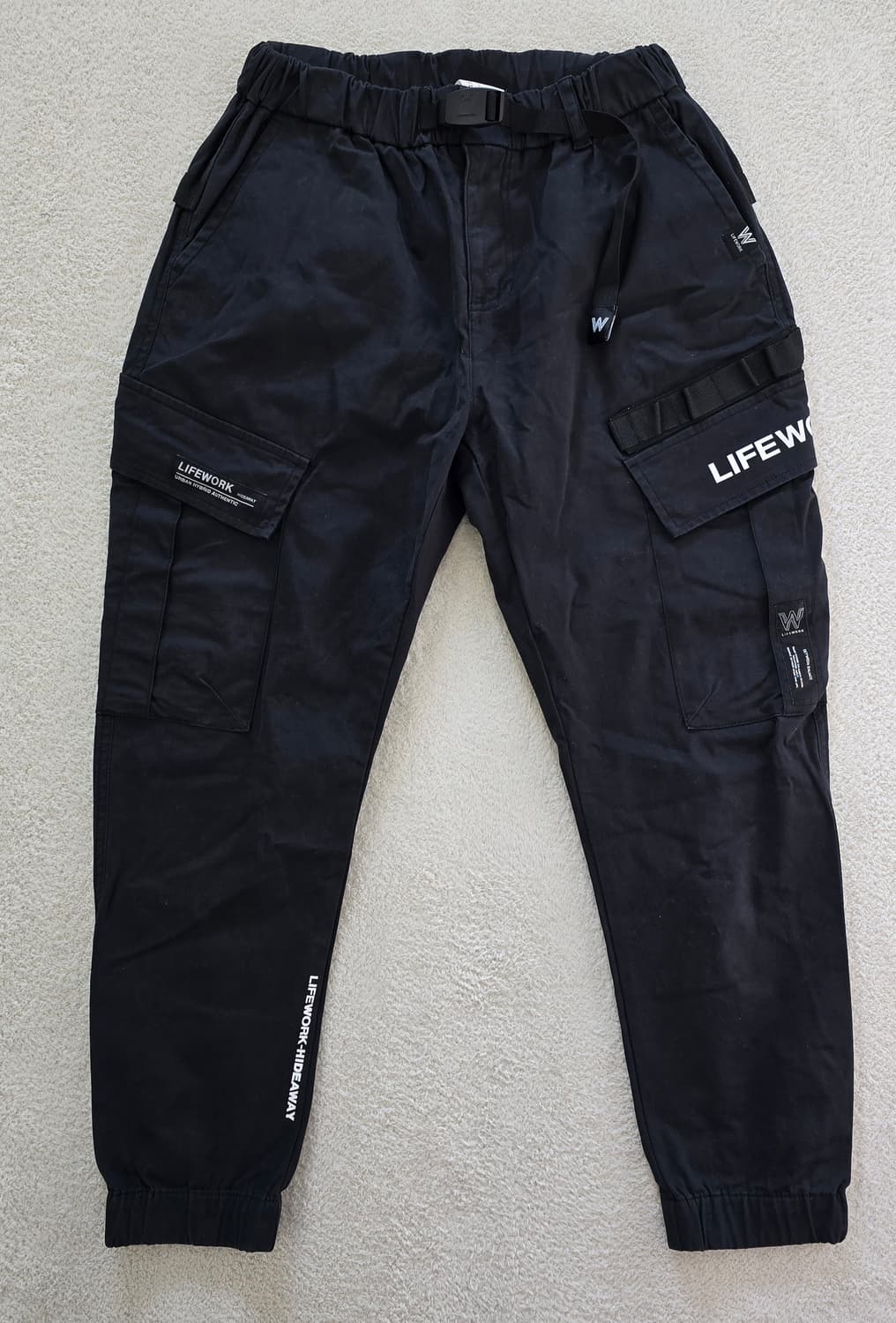 라이프워크 남성 카고조거팬츠.  
싸이즈 28~30 상품이미지1