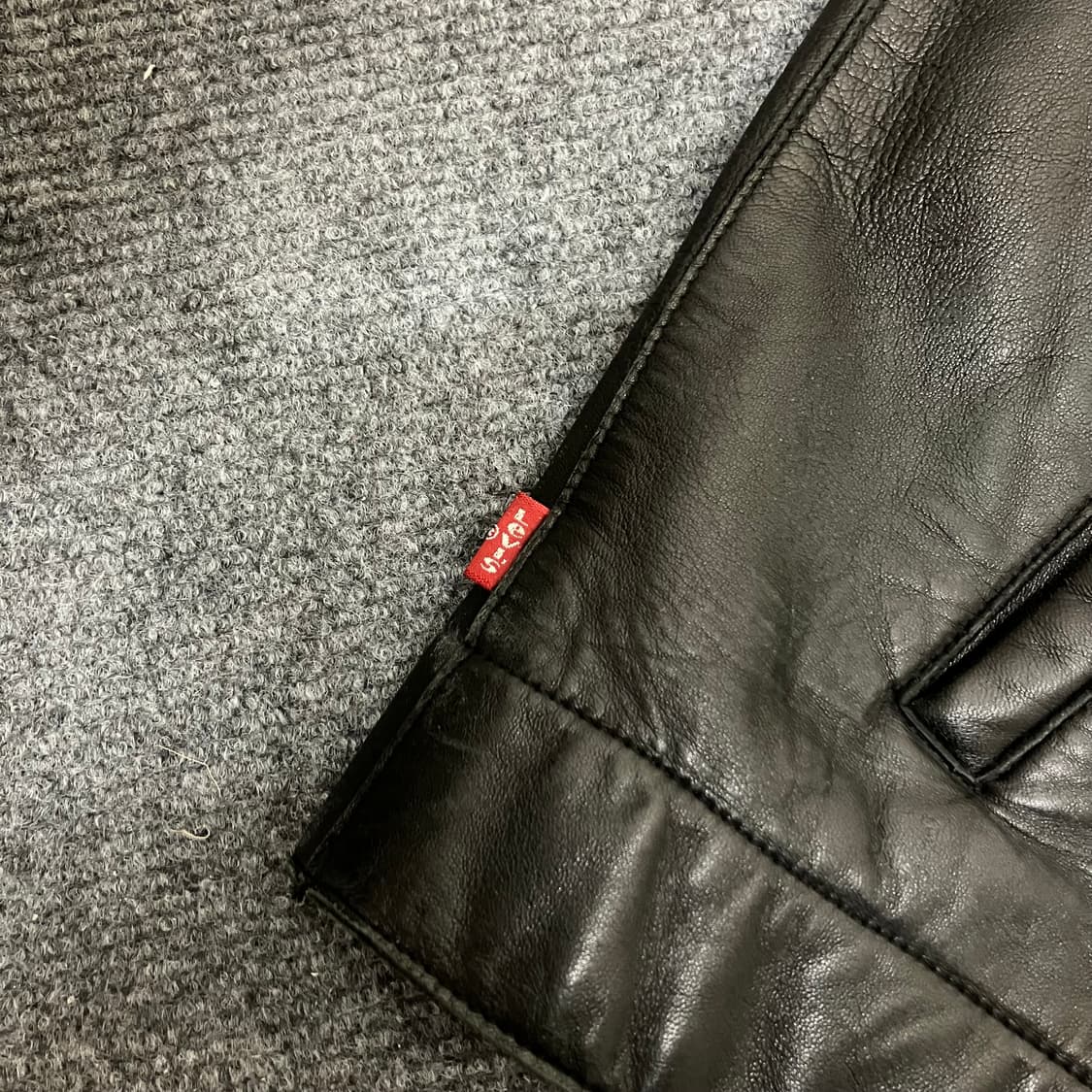  N188 리바이스 가죽 자켓 상품이미지6