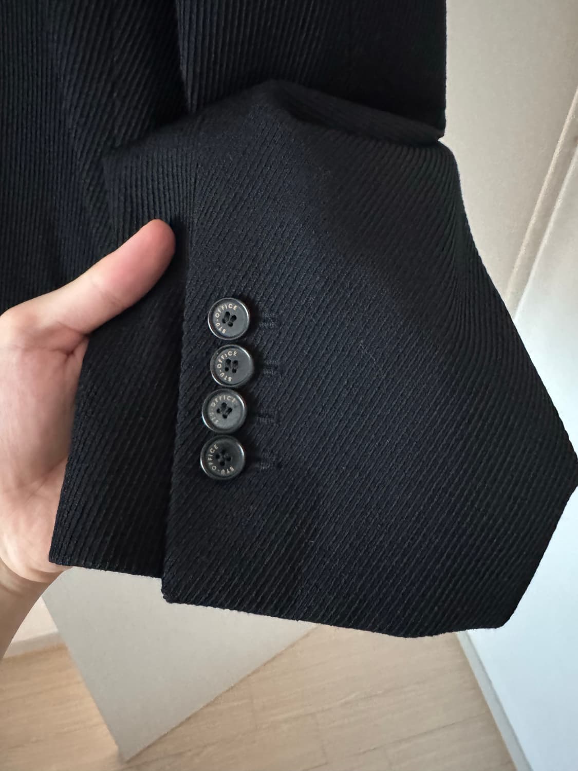 (M) stu 다이애그널 3버튼 지퍼 블레이저 상품이미지5