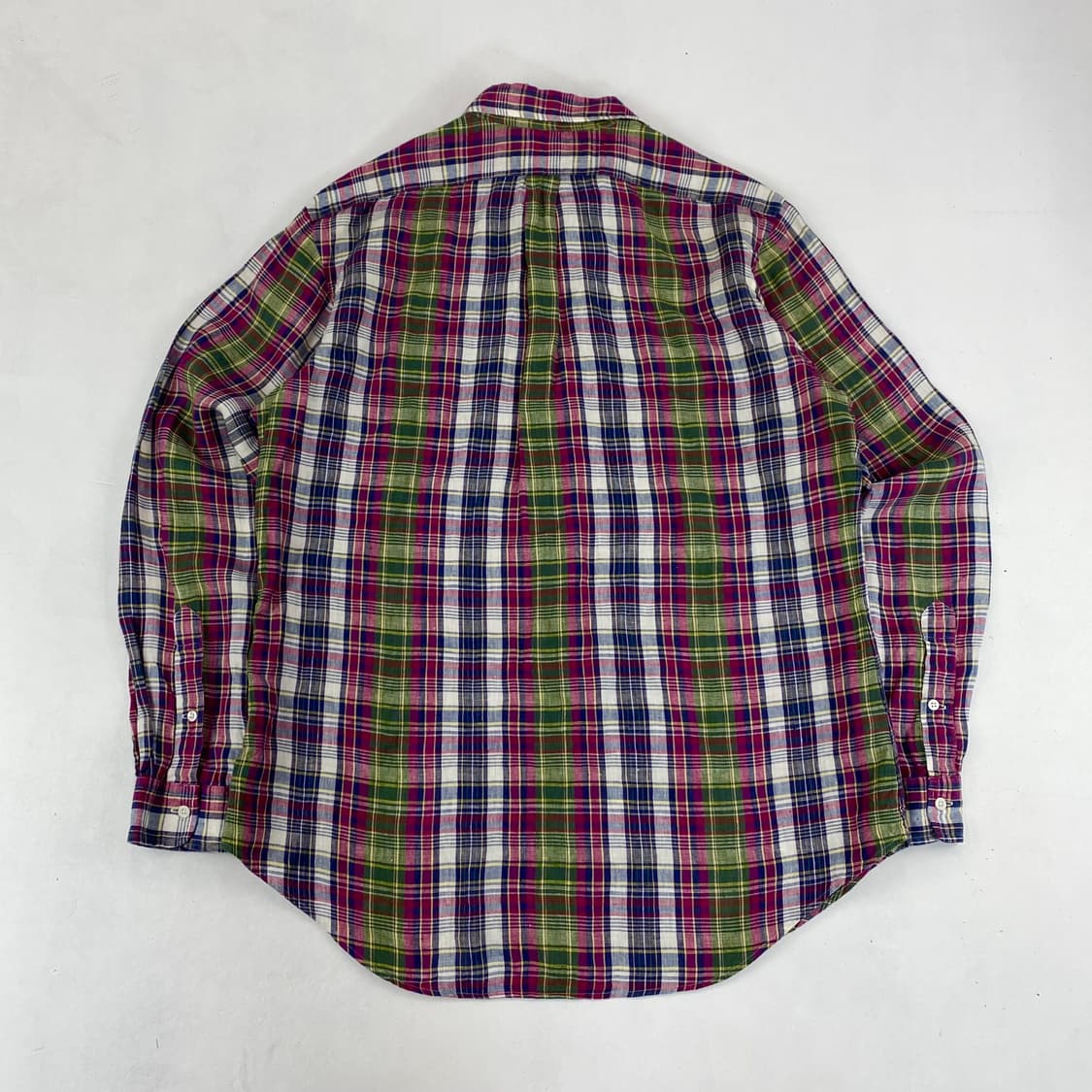 폴로 체크 포켓 린넨 셔츠 (103) 상품이미지2