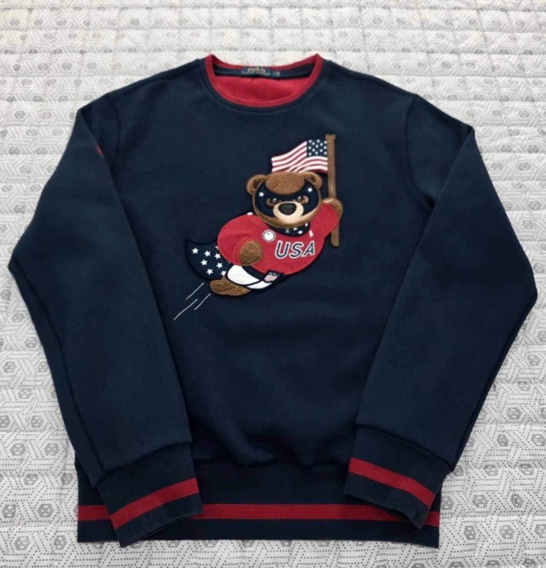 폴로 USA 베어 맨투맨 95 상품이미지4