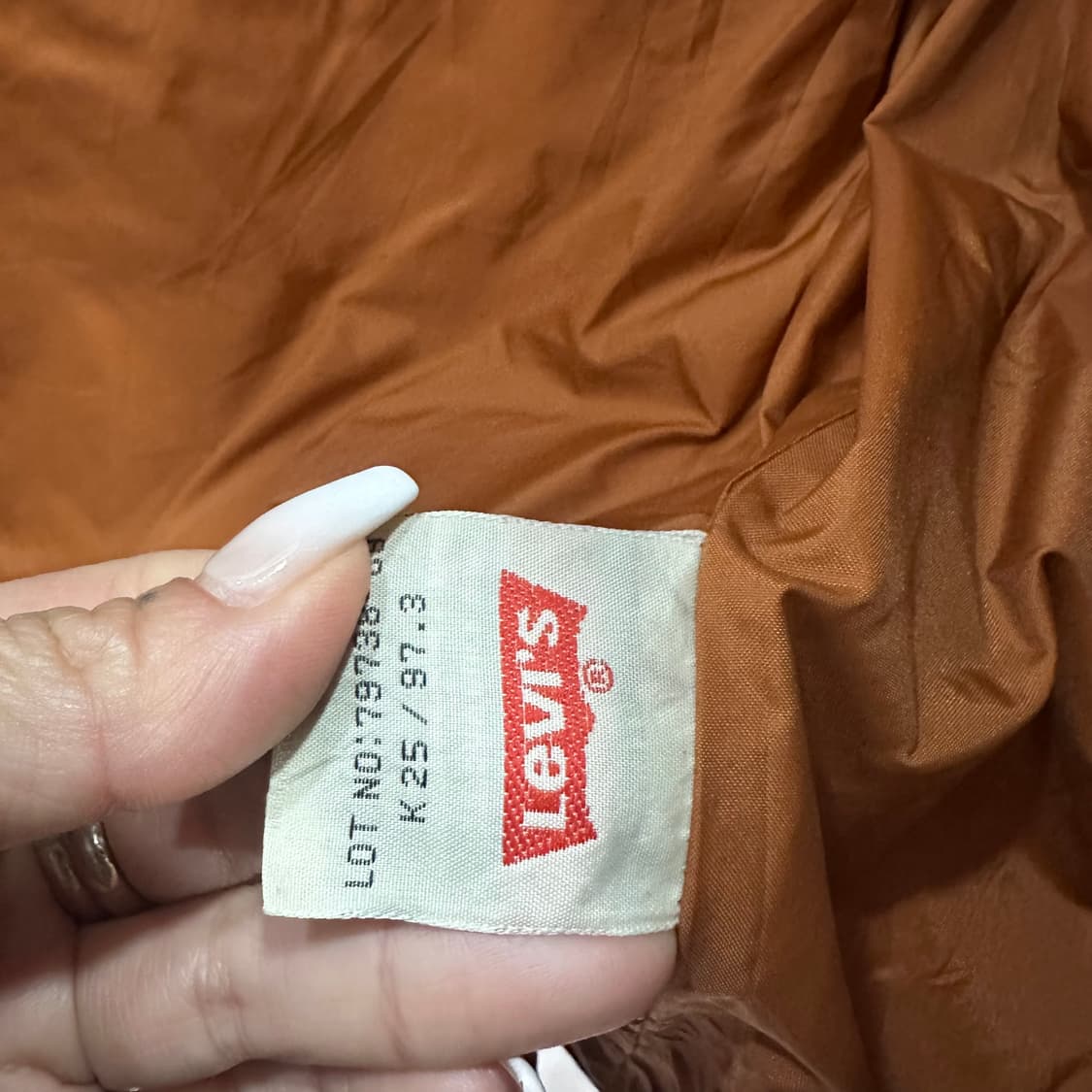 리바이스 브라운 덕다운 패딩 조끼XL 상품이미지6