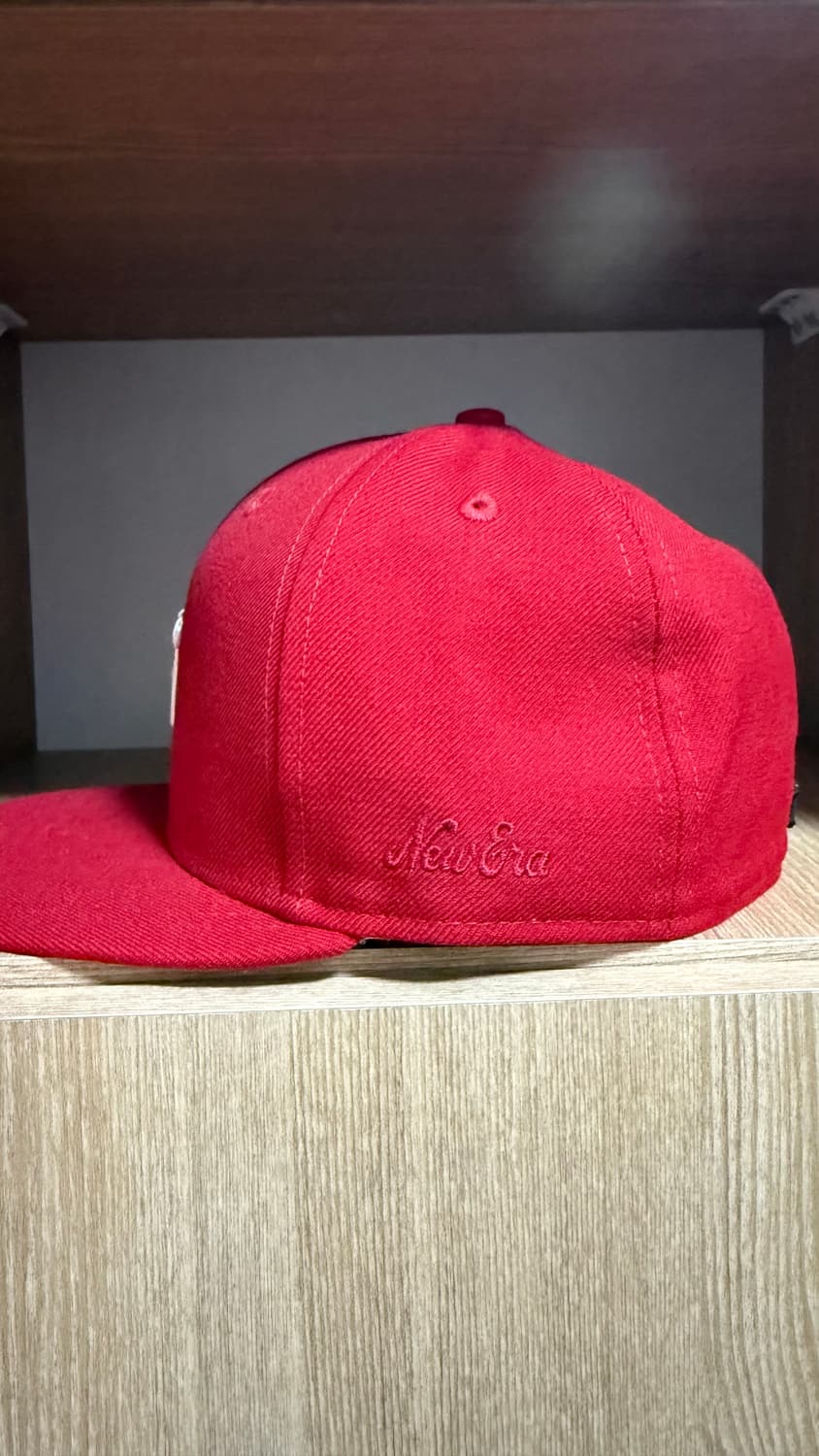 (유일매물)뉴에라 피어오브갓 59FIFTY 레드 캡 7사이즈 상품이미지3