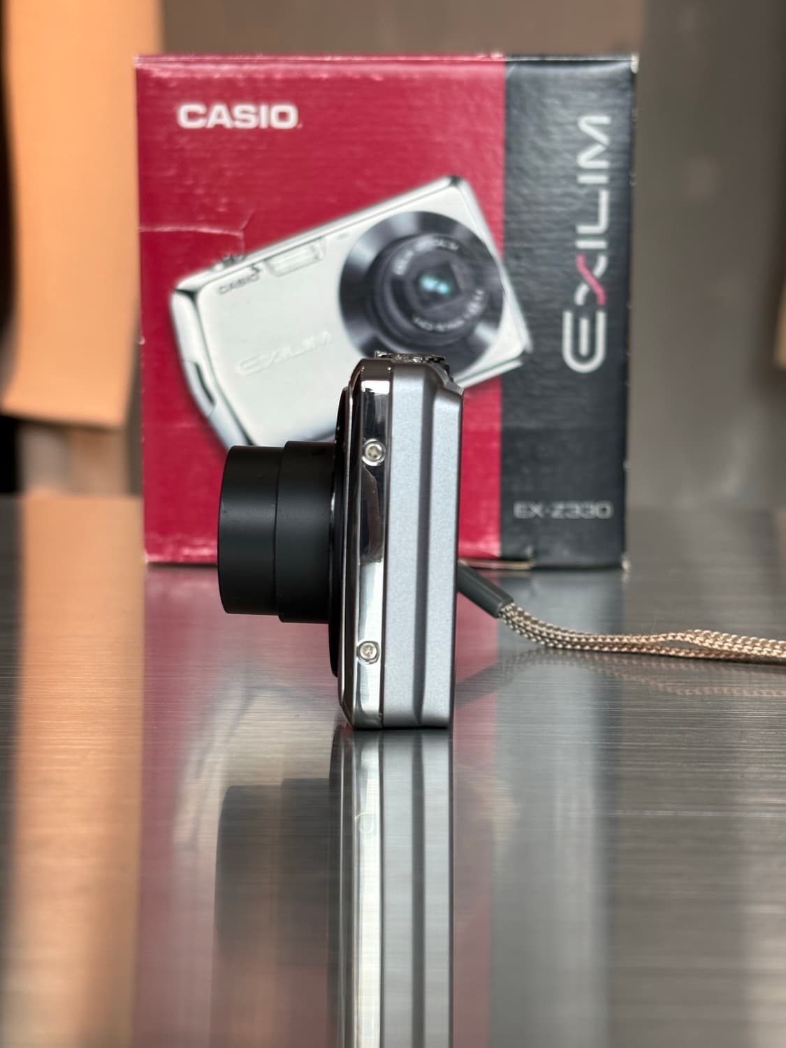 박스O/날짜표시)카시오 ex-z330 실버 빈티지디카 상품이미지5