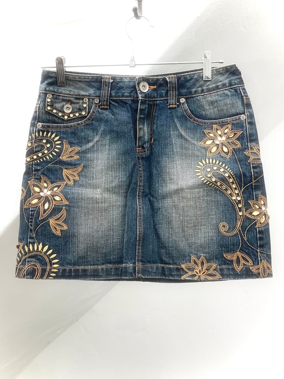 fairy denim short skirt 상품이미지1