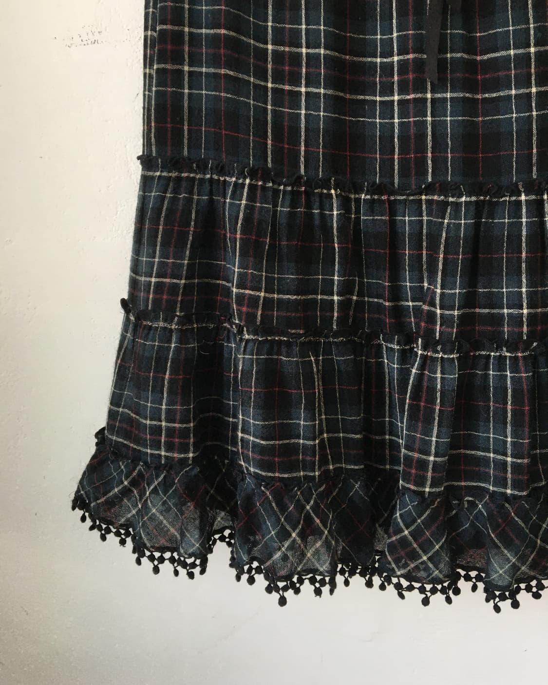 Check pattern skirt 상품이미지3