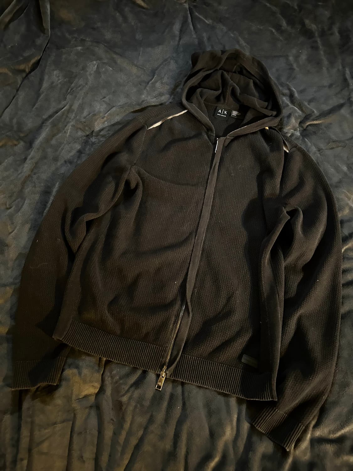 Armani Exchange 2way Slim Hoodie Zip Up 상품이미지2