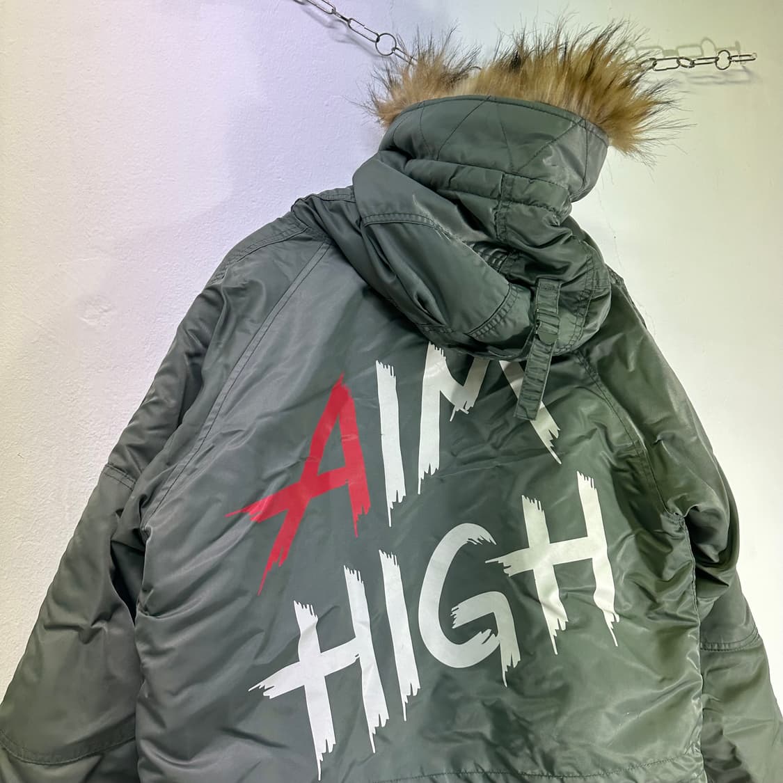 M 엑스톤즈 카키 N3B 항공 야상점퍼 상품이미지6