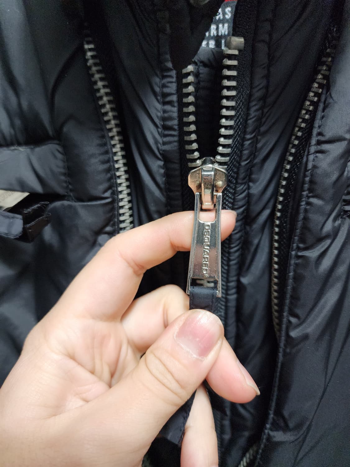 디스퀘어드2 멀티포켓 완장로고 유틸리티 봄버자켓 상품이미지4