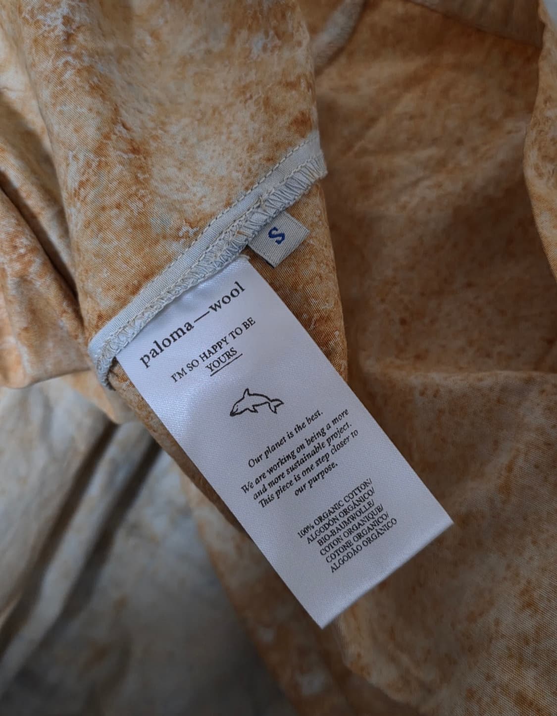 팔로마울 오가닉 포플린 코튼 코르셋 디테일 패턴 맥시 원피스 상품이미지7