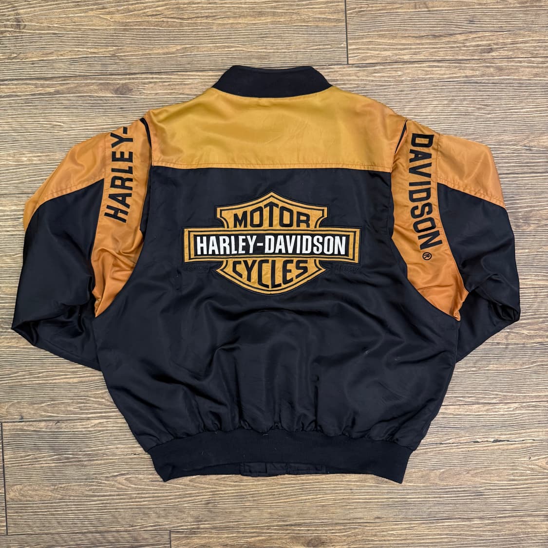 할리데이비슨 배색 라이더 봄버자켓 상품이미지3